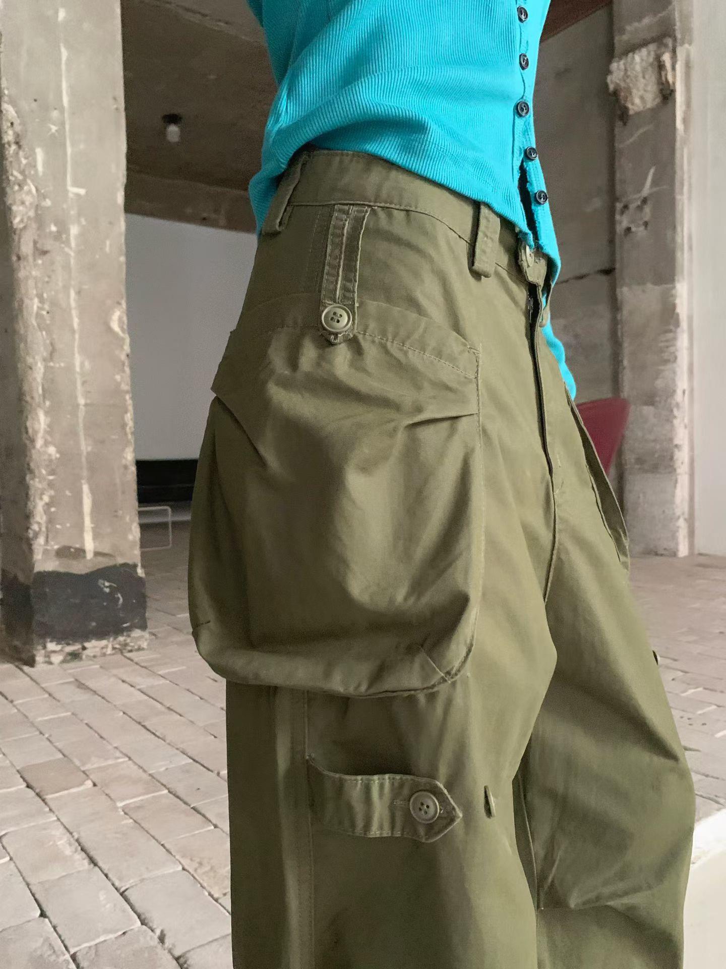 姐姐感大口袋工作褲